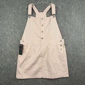 Levi’s Overall Skirt Romper Light Pink Size XL New NWT 335